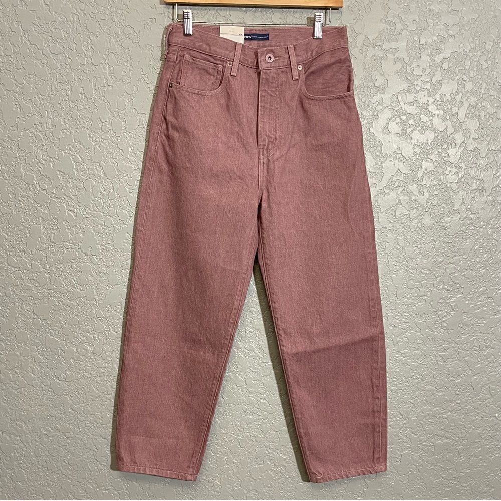 Levi’s Made In Crafted Barrel Crop Jeans Size 25